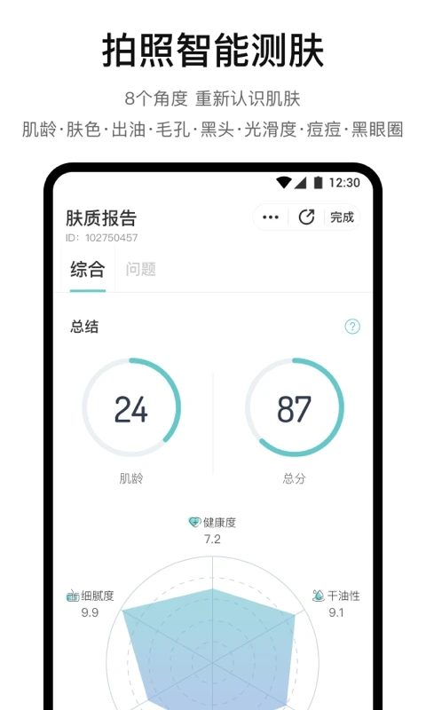 你今天真好看(膚質檢測)