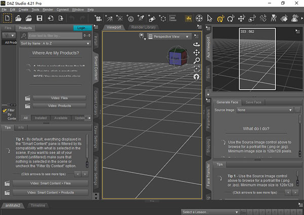 daz studio(3D三維人物動畫制作軟件)