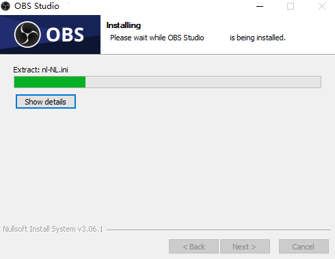 OBS Studio錄屏軟件