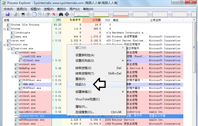Process Explorer(任務管理器)