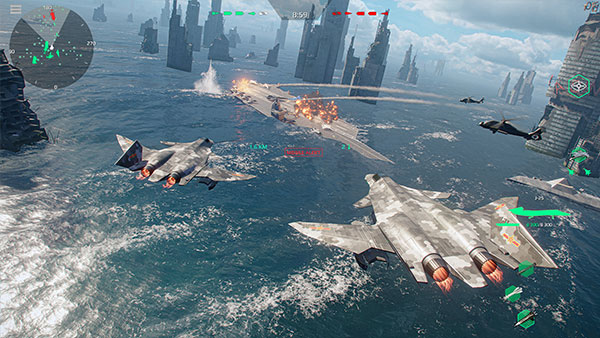 現代戰艦測試服