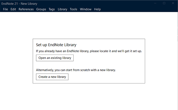 Endnote21(文獻管理軟件)