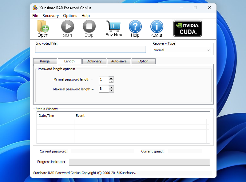 iSunshare RAR Password Genius密碼恢復工具