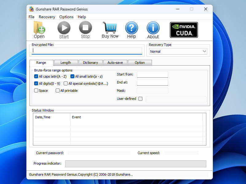 iSunshare RAR Password Genius密碼恢復工具