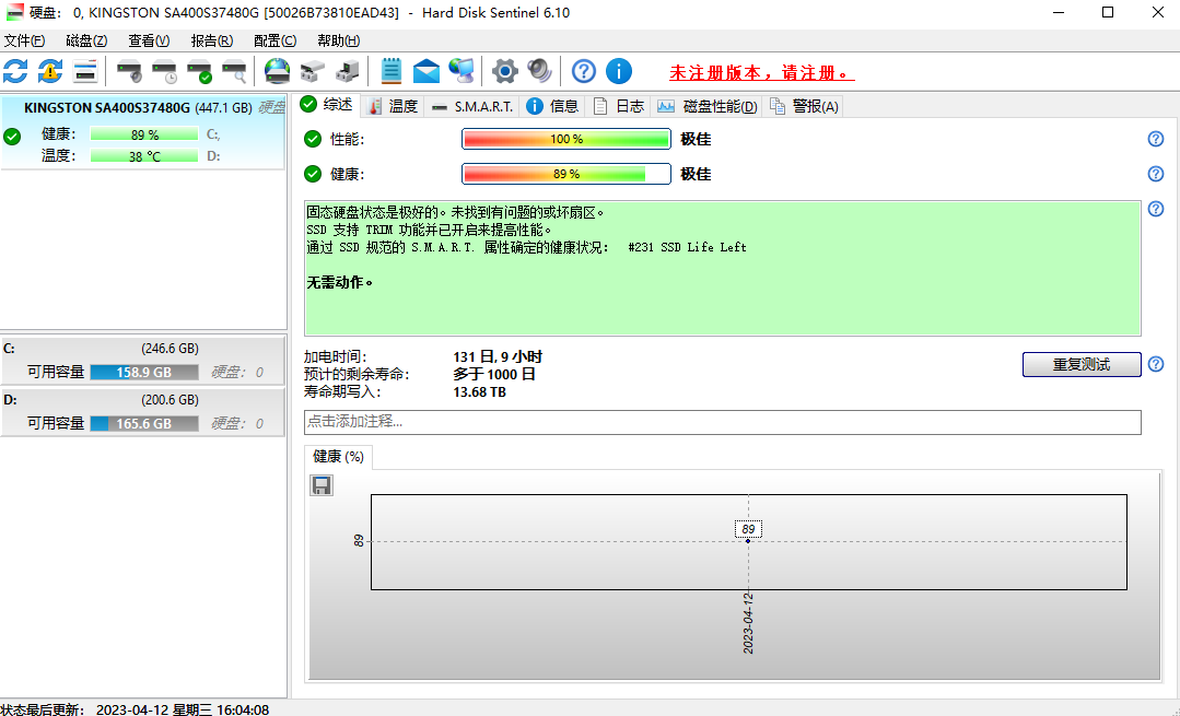Hard Disk Sentinel升級版