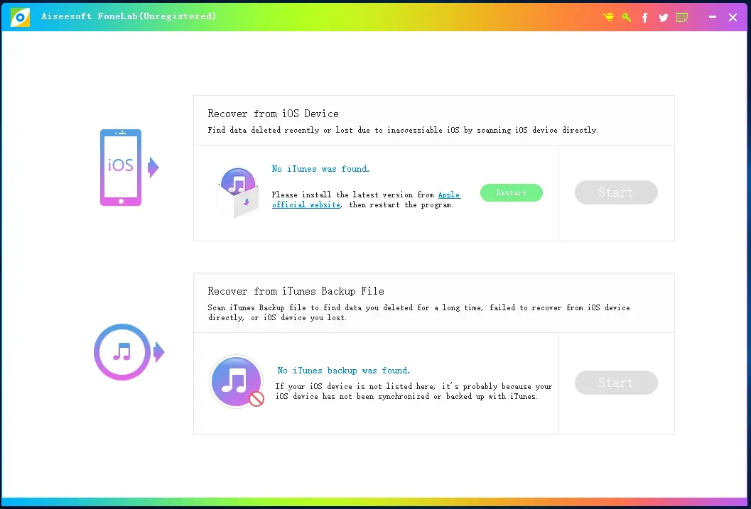 Aiseesoft FoneLab(蘋果數據恢復軟件)優化版