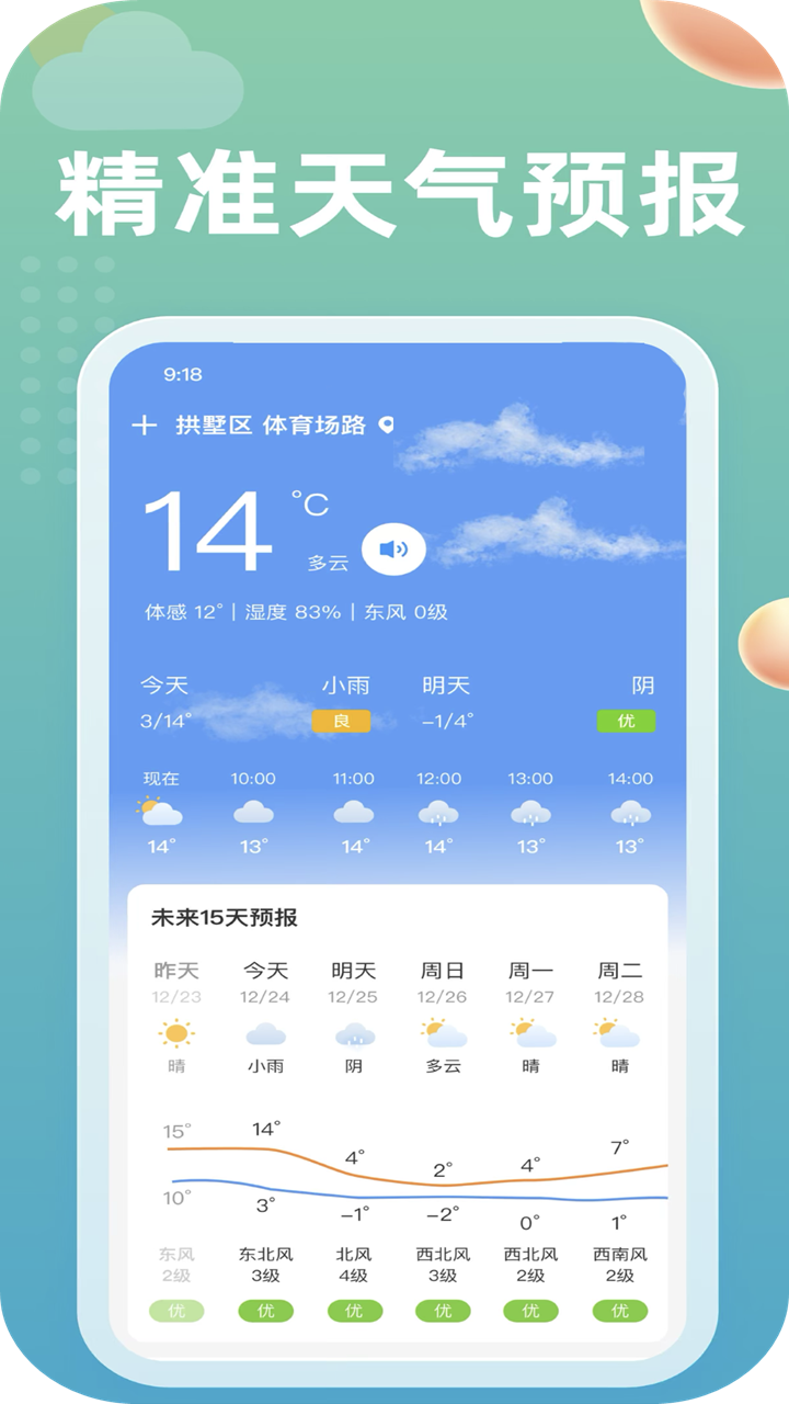 實時天氣預報王專業版