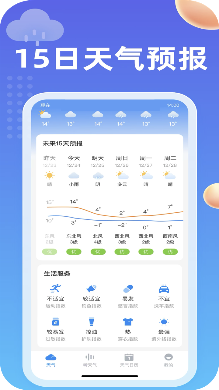 實時天氣預報王專業版