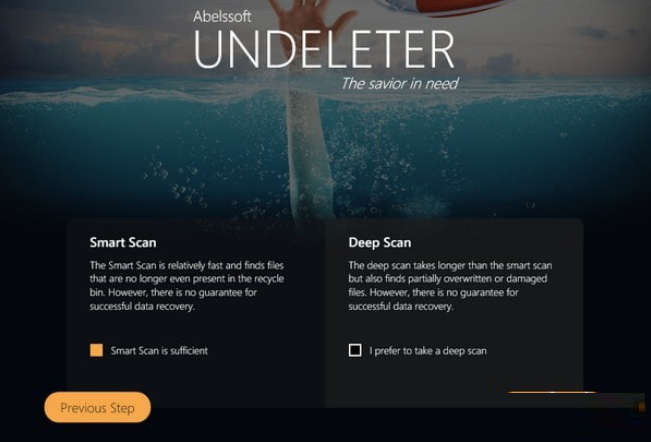 Abelssoft Undeleter(數據恢復軟件)桌面版