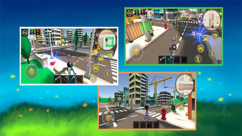 火柴人城市激戰3D版