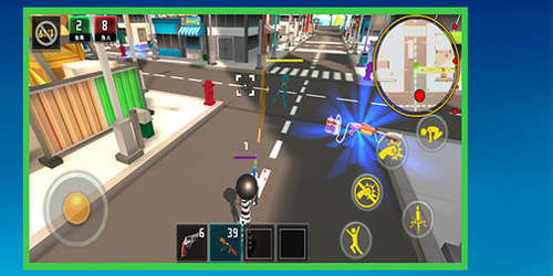 火柴人城市激戰3D版