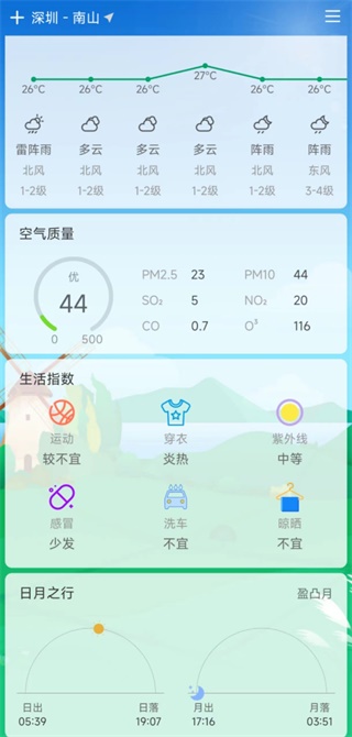 查個(gè)天氣官方版