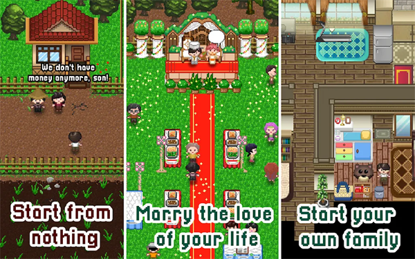 愛情和生活模擬rpg