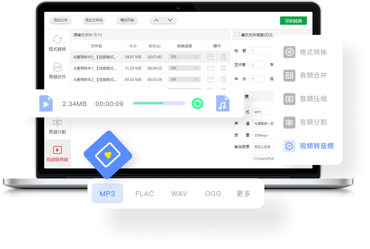 閃電音頻格式轉換器全新版