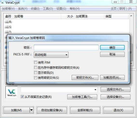 VeraCrypt(專業磁盤文件加密軟件)