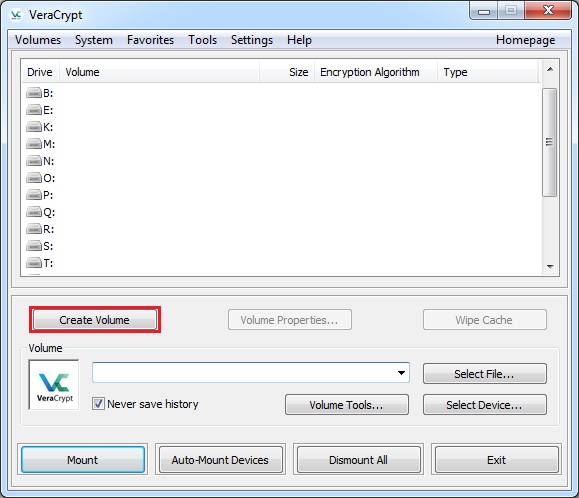 VeraCrypt(專業磁盤文件加密軟件)