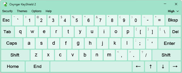 Oxynger KeyShield(安全軟鍵盤)